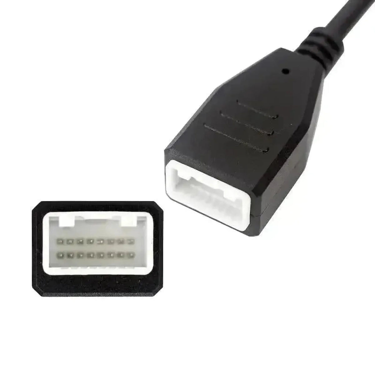OBDSTAR | Nissan/Renault 16+32-tűs SGW - 16-tüskés OBD2 adapter kábel | Személyautó