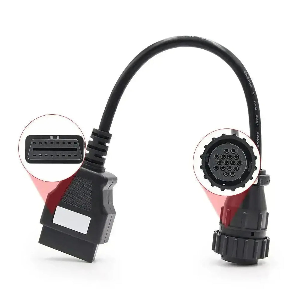 Scania 16-tüskés OBD1 – 16-tüskés OBD2 Adapter kábel | Teherautó