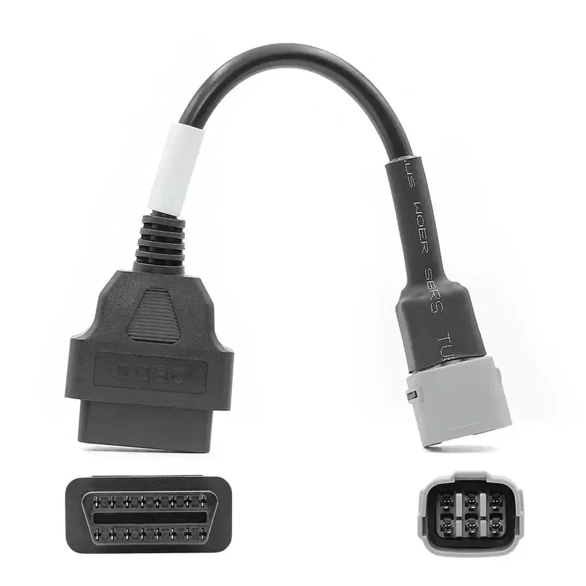 Suzuki 6-tűs OBD – 16-tűs OBD2 adapter kábel | Motorkerékpár