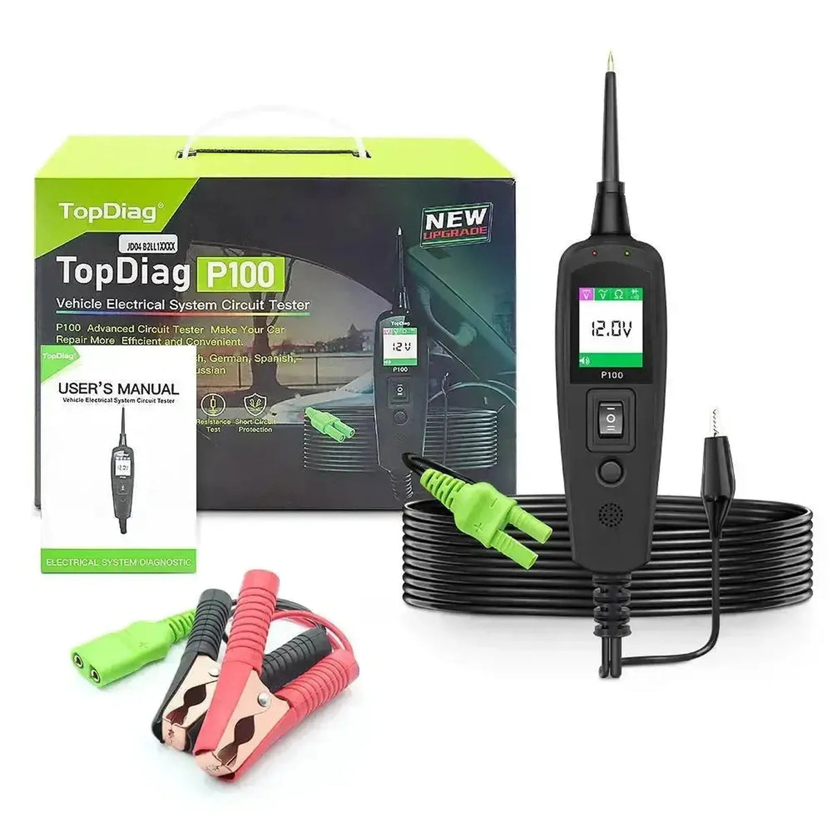 TopDiag P100 | Áramköri teszter