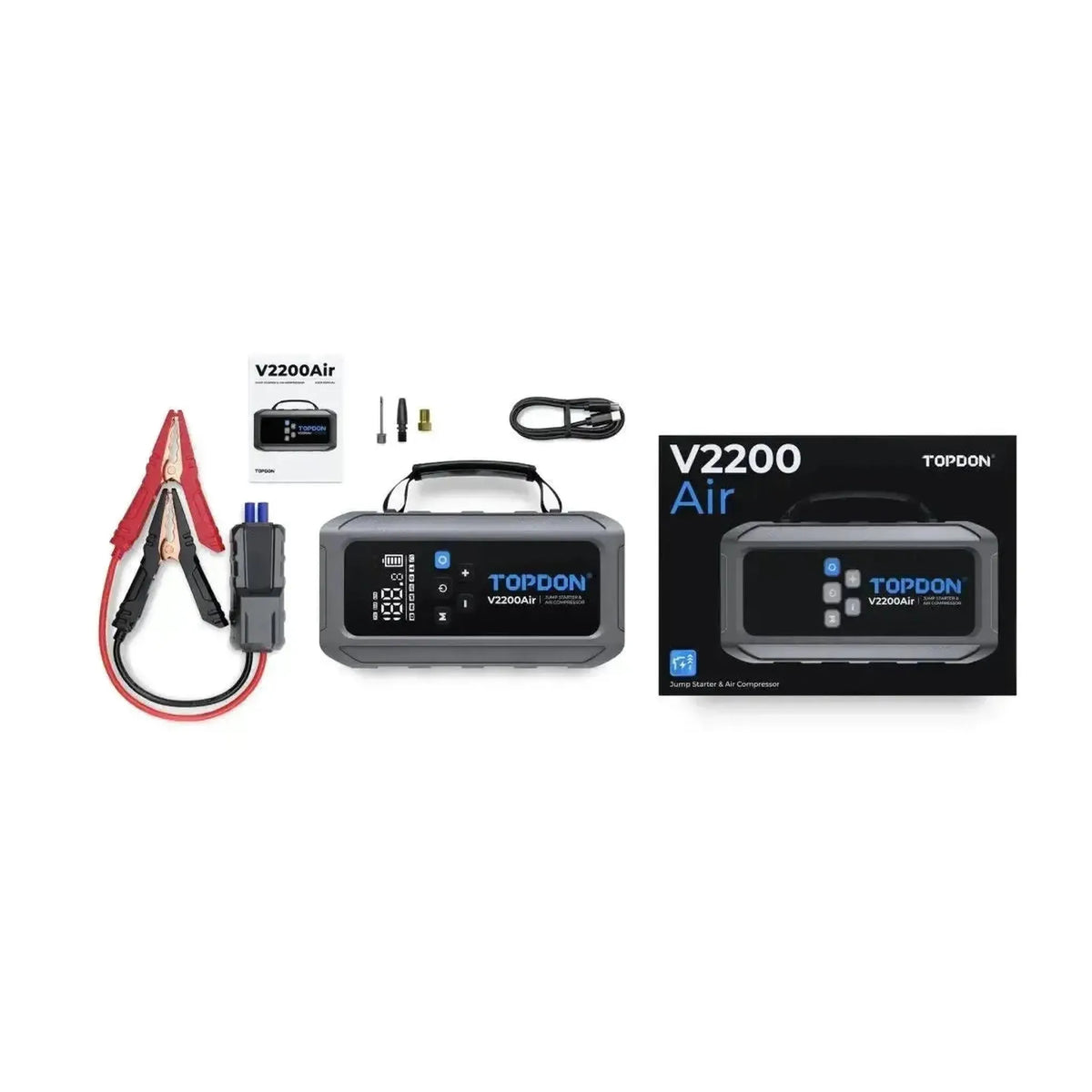 Topdon V2200Air | Akkumulátor Segít