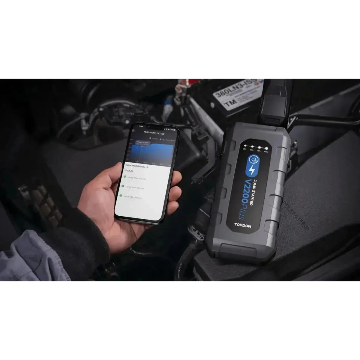 Topdon V2200Plus | Akkumulátorindító