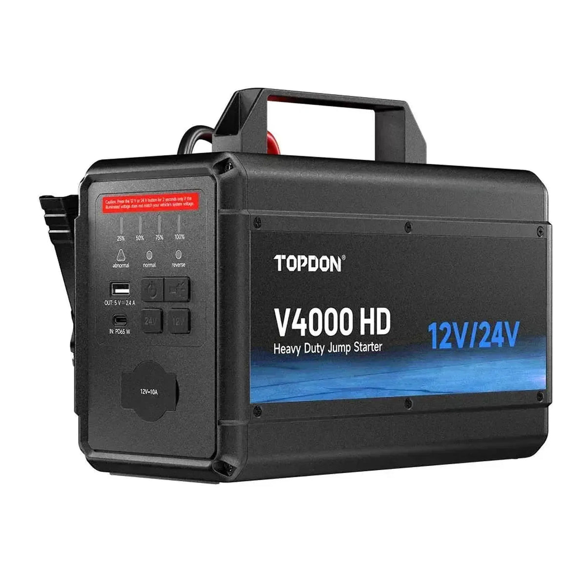 Topdon V4000 HD | Indítóasszisztens