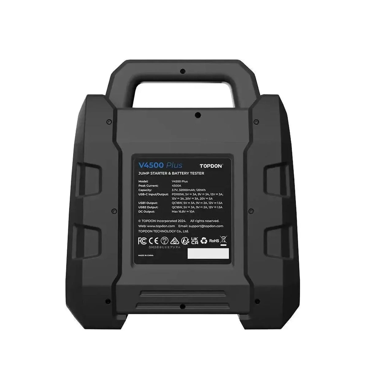 Topdon V4500 Plus | Indítóakkumlátor