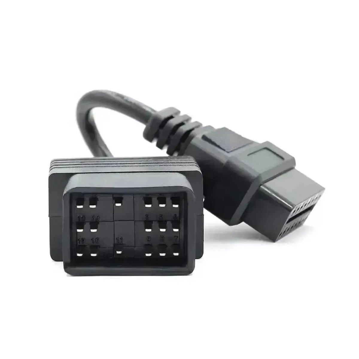 Toyota 17-tüskés OBD1 – 16-tüskés OBD2 adapter kábel | Személyautó
