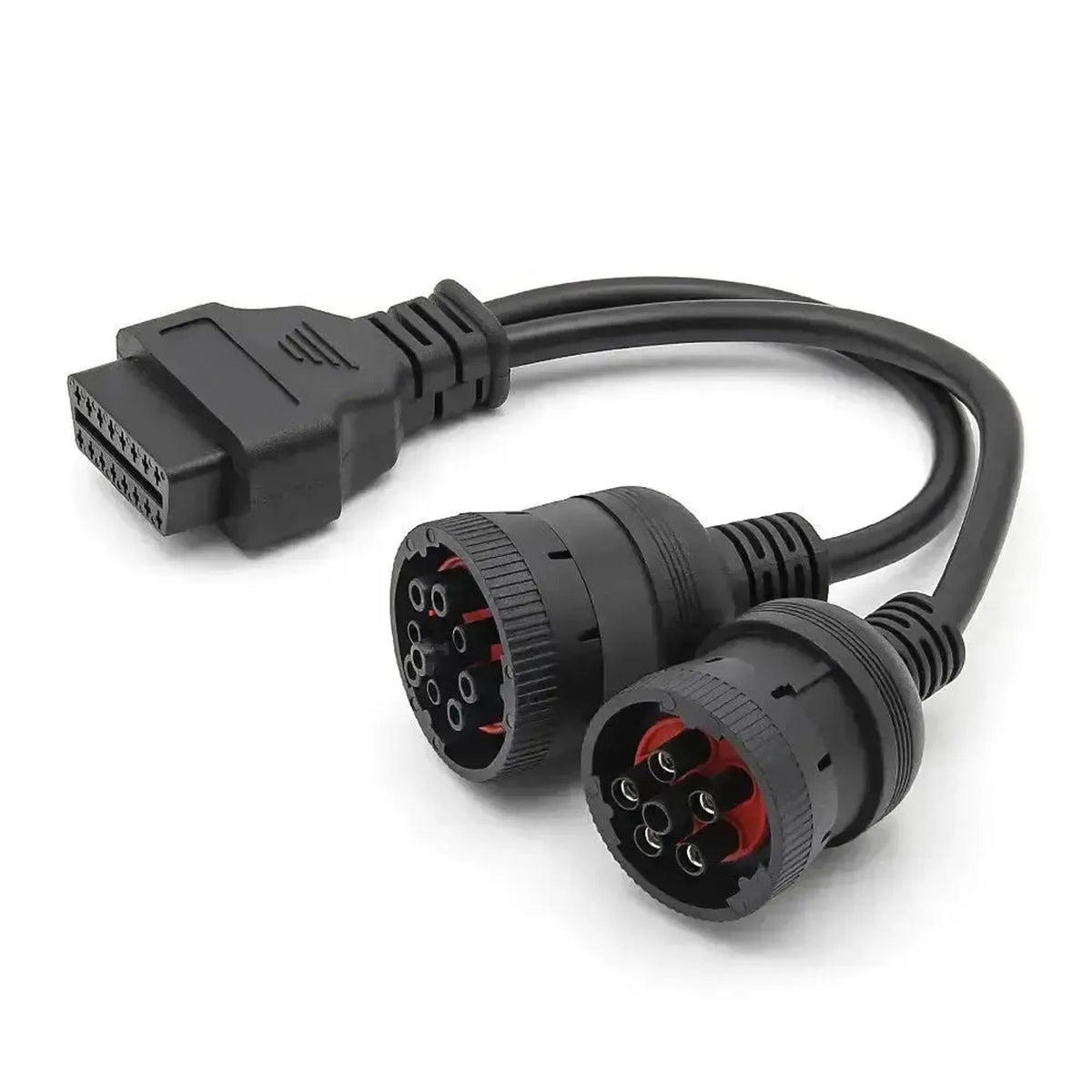 Univerzális 6+9 J1708+J1939 – 16 tűs OBD2 adapter kábel | Ipari és Munkagépjármű