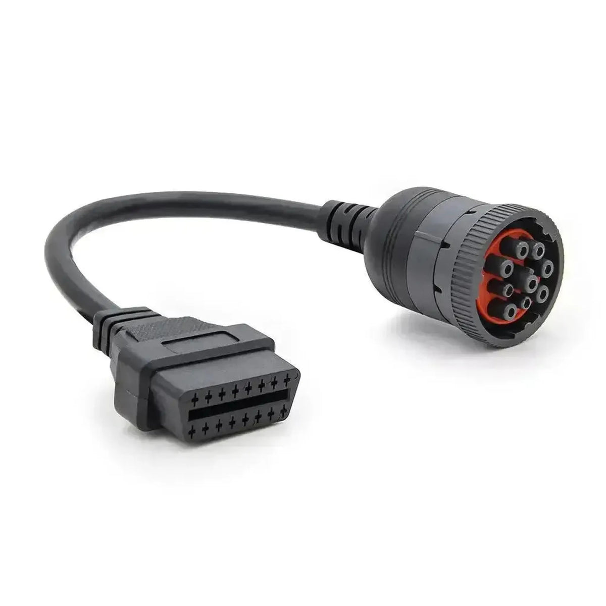 Univerzális 9-pin J1939 – 16-pin OBD2 adapter kábel | Üzemi- és munkagépjárművek